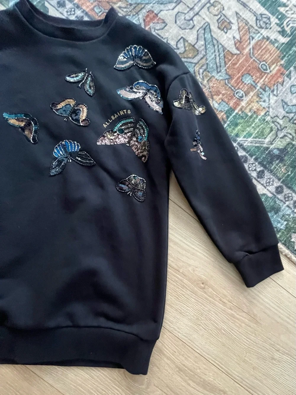 ALL SAINTS Size 7/8 mids butterfly girls dress